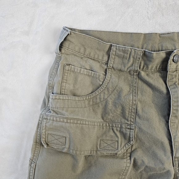 REI Cargo Shorts 34 Men’s Khaki lightweight breathable hiking camp - Picture 6 of 10